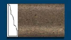 Плинтус пробковый ArtCorkDesing С 105 (Колер 7) 18x45x910 мм в Орске