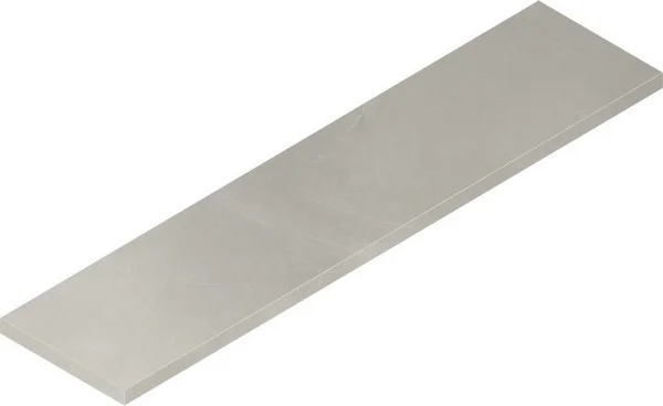 Керамогранит Italon Континуум Сильвер Ступень угловая левая 33х120 (Натуральная) в Орске