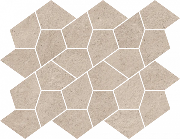 Керамогранит Italon Этернум Крим Мозаика Калейдо 35.6х27.6 (Натуральная) в Орске