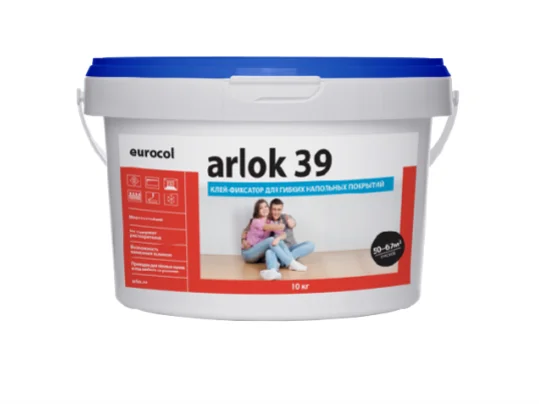 Клей Arlok 39 (10 кг) 150-200 г/м2, фиксатор против сдвигов в Орске
