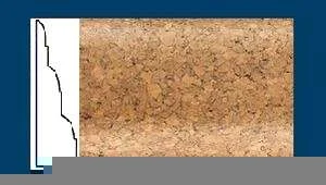 Плинтус пробковый ArtCorkDesing С 105 (Колер 8) 18x45x910 мм в Орске