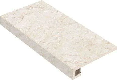 Керамогранит Italon Контемпора Пур 33x120 ступень угловая левая в Орске