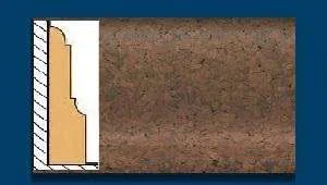 Плинтус пробковый ArtCorkDesing С 103 (Колер 11) 12х65х910 мм в Орске