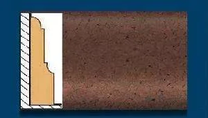 Плинтус пробковый ArtCorkDesing С 103 (Колер 13) 12х65х910 мм в Орске