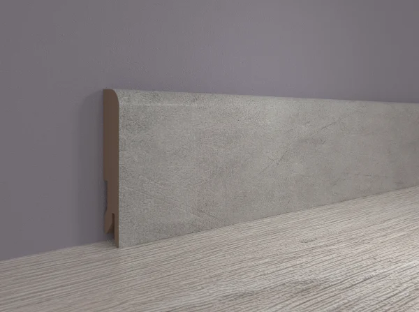 Плинтус MDF Bonkeel 24065 Бетон Лофт Натур (100х16х2400 мм) в Орске