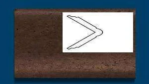 Угол пробковый наружный ArtCorkDesign С 303 Колер 14 в Орске