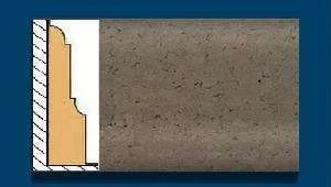 Плинтус пробковый ArtCorkDesing С 104 (Колер15) 12x40x910 мм в Орске