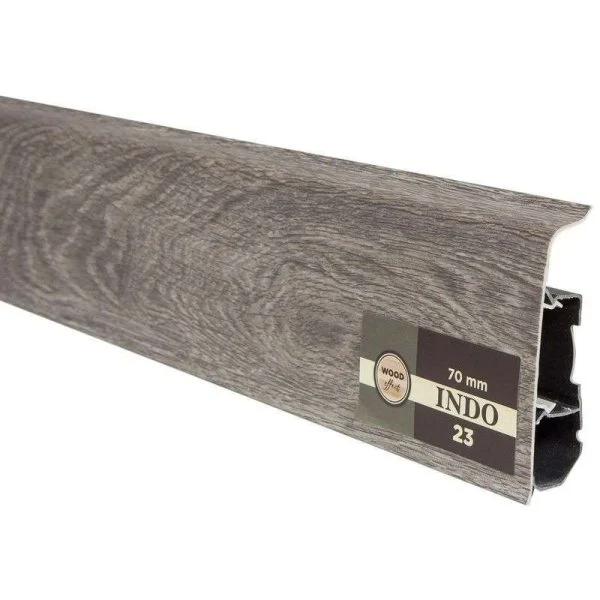 Плинтус пластиковый Arbiton INDO70 23 Дуб Модена 2,5 м в Орске