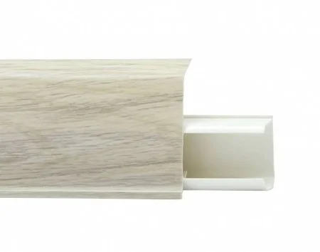 Пластиковый плинтус Royce №526 Дуб Орегон (55х23х2200мм) в Орске