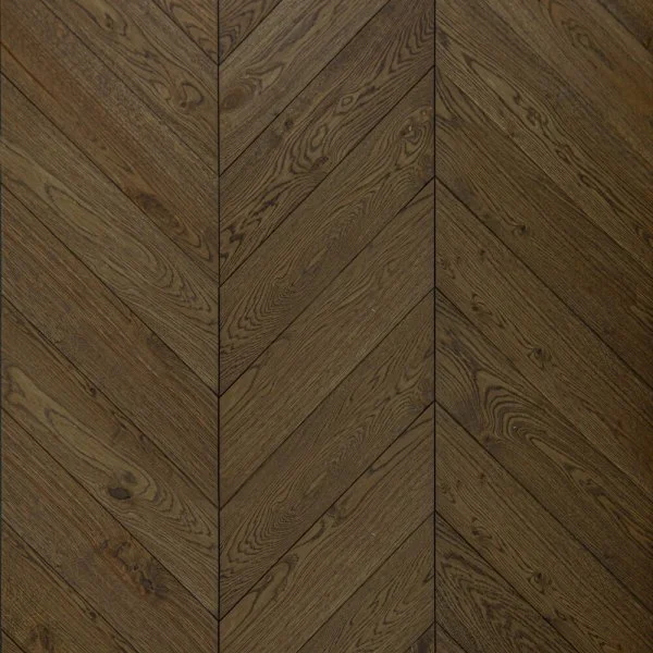 Инженерная доска Kochanelli Французская Ёлка Оскуро Дуб Original Браш (600х120х15) в Орске