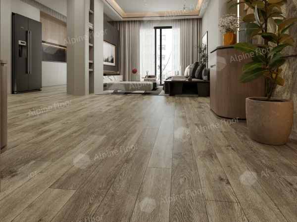 Каменно-полимерная плитка Alpine Floor Grand Sequoia Village Венге Грей ECO 11-807 4мм, 43 класс в Орске