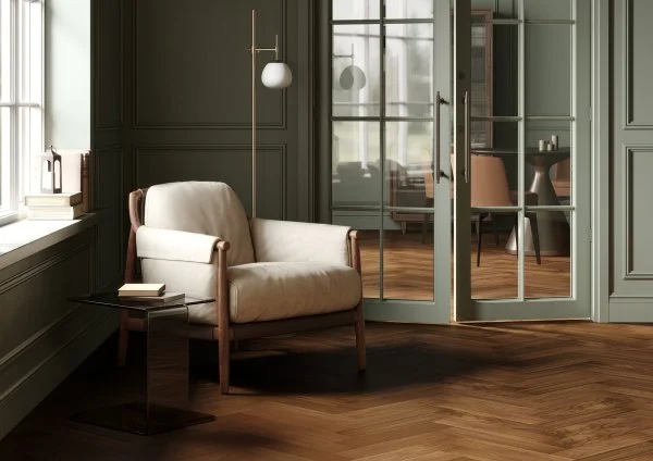 Паркетная доска Quartz Parquet Штучный паркет Орех Американский 44-400-29 в Орске