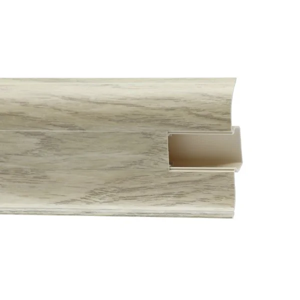 Пластиковый плинтус Royce №853 Дуб Супрема (58х22х2200мм) в Орске