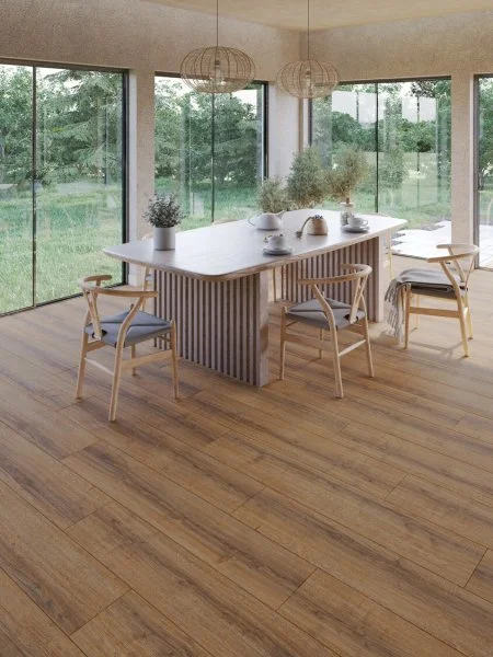 Ламинат Egger PRO 8/33 4V Large Aqua+ Дуб Шерман коньяк коричневый EPL184 в Орске