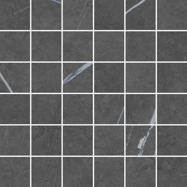 Керамогранит Italon Метрополис Империал Блэк Мозаика 30х30 (Натуральная) в Орске