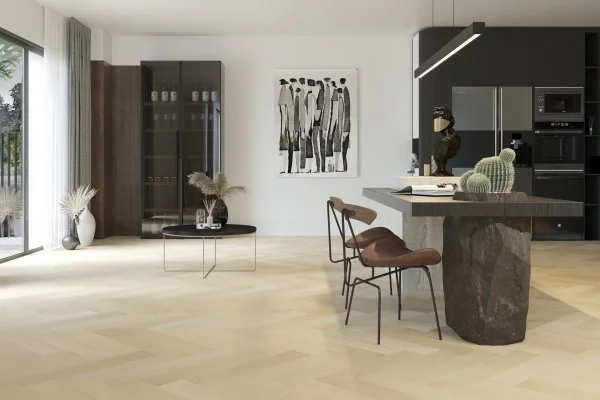 Паркетная доска Quartz Parquet Английская Ёлка Дуб Испанский 33-404 в Орске