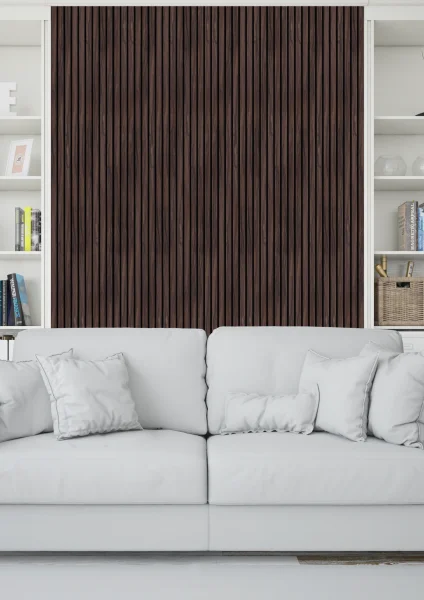 Декоративная панель для стен HiWood LV124 BR395K (120х12х2700мм) в Орске