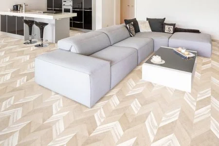 Пробковое покрытие CorkStyle Chevron Creme в Орске