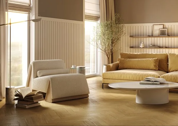 Паркетная доска Quartz Parquet Штучный паркет Дуб Рейн 44-33429 в Орске