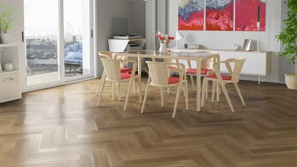 Кварц-виниловая плитка Fargo Parquet 4мм 33-63W948 Дуб Монако (Градиент) в Орске