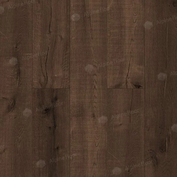 Каменно-полимерная плитка Alpine Floor Real Wood Дуб Мокка ECO 2-2, 6 мм 43 класс в Орске