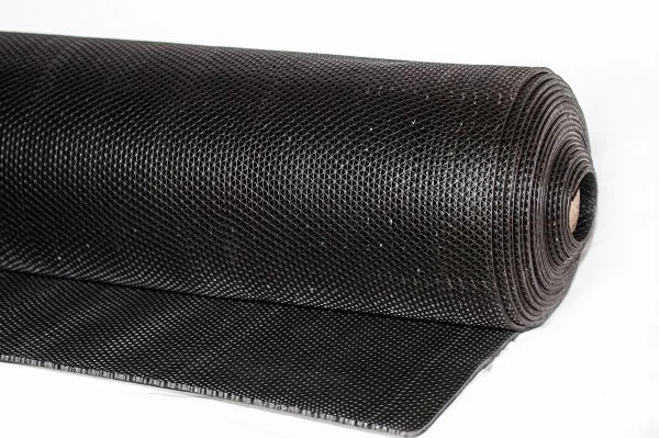 Грязезащитное рулонное покрытие ЗигЗаг Черный 5 мм (0,9 м) Китай в Орске