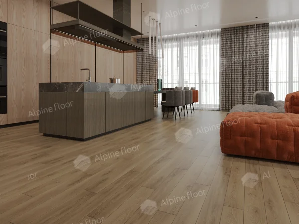 Каменно-полимерная плитка Alpine Floor Grand Sequoia Village Вайпуа ECO 11-1907 4мм, 43 класс в Орске