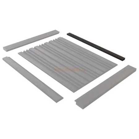 Финишный молдинг LF124B BR395K левый декорированный (31х12х2700мм) в Орске