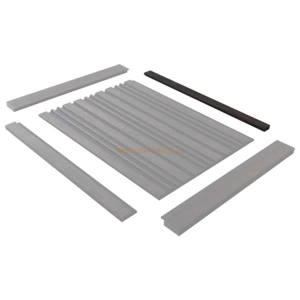 Финишный молдинг LF124B BR395K левый декорированный (31х12х2700мм) в Орске