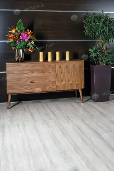 Кварц-виниловая плитка Alpine Floor Easy Line Дуб Снежный ЕСО 3-14 3 мм. 43 класс в Орске