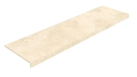 Керамогранит Coliseum Аурелия Уайт Ступень фронтальная (Натуральный, 33х120) в Орске