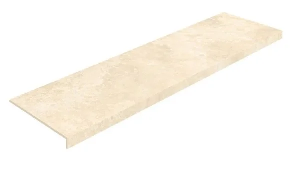 Керамогранит Coliseum Аурелия Уайт Ступень фронтальная (Натуральный, 33х120) в Орске