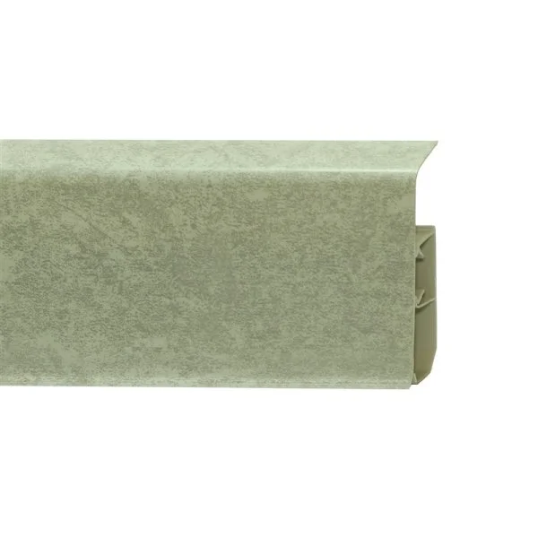 Пластиковый плинтус Royce №339 Мрамор Светлый (80х24х2200мм) в Орске