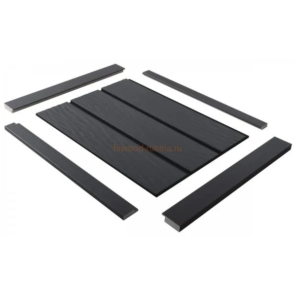 Финишный молдинг LF124A GR15K правый декорированный (42х12х2700мм) в Орске