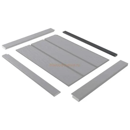 Финишный молдинг LF124B GR15K левый декорированный (31х12х2700мм) в Орске