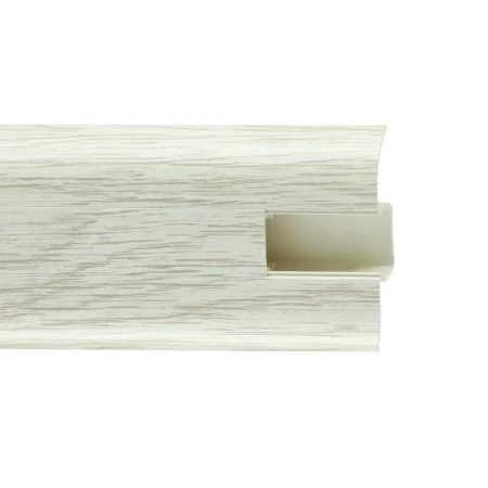 Пластиковый плинтус Royce №851 Дуб Льняной (58х22х2200мм) в Орске