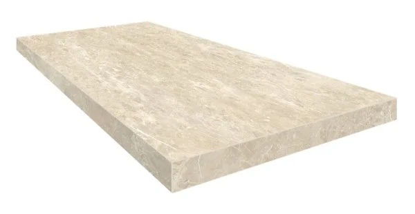 Керамогранит Coliseum Да Винчи Беж Ступень угловая правая (Натуральный, 33х60) в Орске