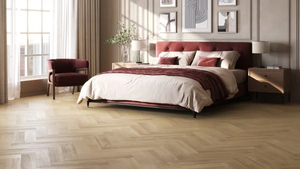 Паркетная доска Quartz Parquet Английская Ёлка Дуб Лимба 33-405 в Орске