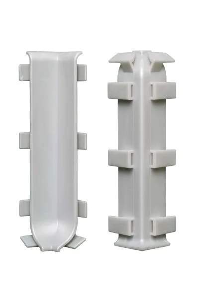 Внутренний угол Bonkeel ПЛ80 серый (ПВХ) в Орске