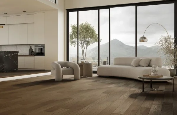 Паркетная доска Quartz Parquet Классик 7 мм Дуб Брауни 413 в Орске