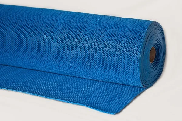 Грязезащитное рулонное покрытие ЗигЗаг Синий 4,5 мм (1,2 м) Китай в Орске