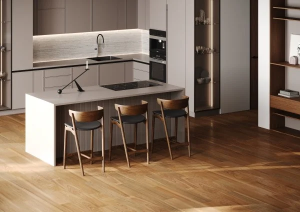 Паркетная доска Quartz Parquet Классик 5 мм Дуссия Африканская 550-63 в Орске