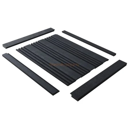 Финишный молдинг LF124A BK114K правый декорированный (42х12х2700мм) в Орске