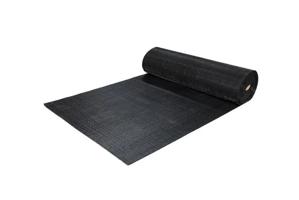 Грязезащитное рулонное покрытие ЗигЗаг Черный 5 мм (0,9 м) Китай в Орске