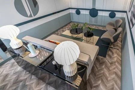 Пробковое покрытие CorkStyle Chevron Silver в Орске