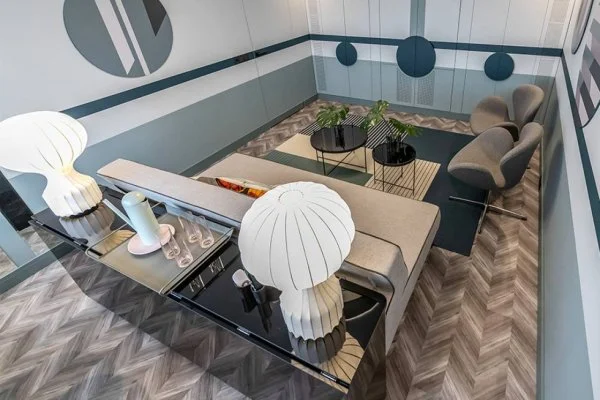 Пробковое покрытие CorkStyle Chevron Silver в Орске