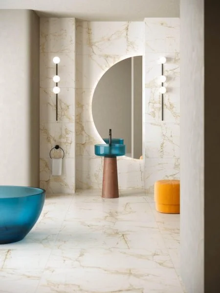 Керамогранит Coliseum Канова Уайт 60х120 (Натуральный и Реттифицированный) в Орске