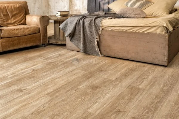 Каменно-полимерная плитка Alpine Floor Grand Sequoia Секвоя Миндаль ECO 11-6, 4мм 43 класс в Орске