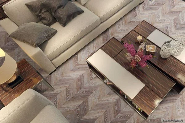 Пробковое покрытие CorkStyle Chevron Brown (1235*305*6 мм) HC в Орске