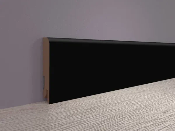 Плинтус MDF Bonkeel 24032 Чёрный Софт (100х16х2400 мм) в Орске